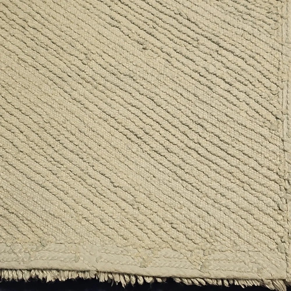 Nate Berkus Plush Chevron Bath Mat in Pale Green
